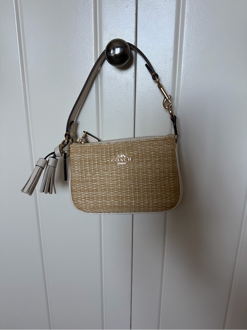 Coach Outlet Nolita 15 in Straw (Style CH215)